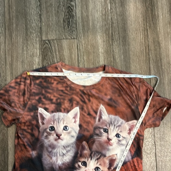 Women’s 3D Cat Print T-shirt! 😻 Size XXL - Picture 6 of 9
